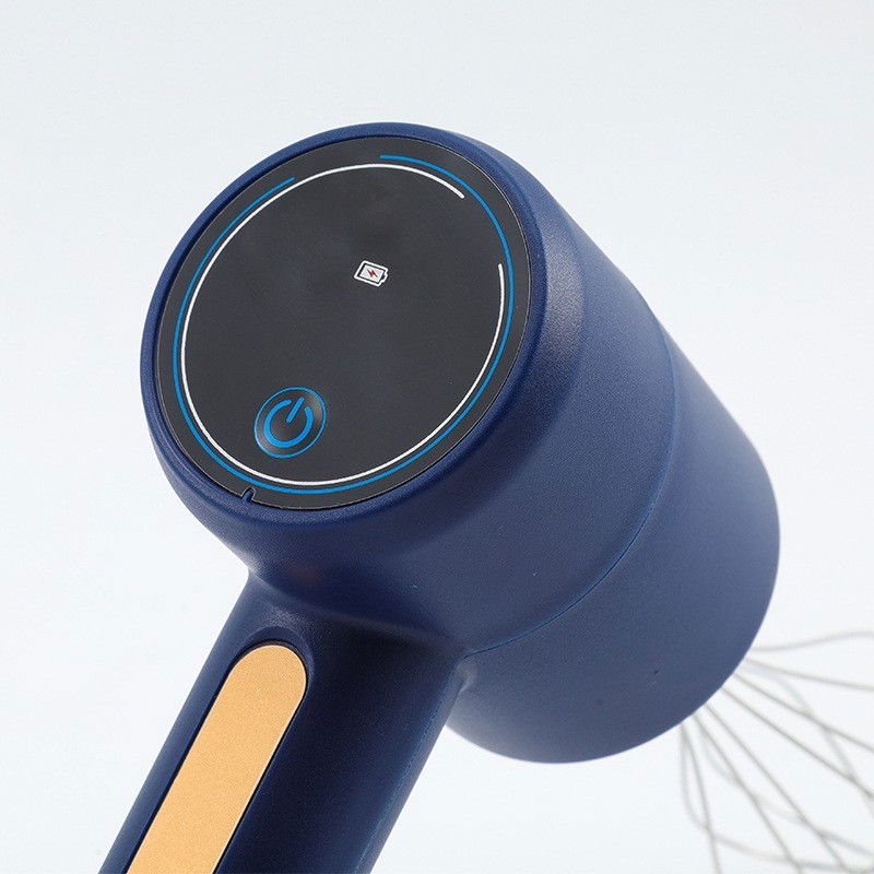 Mixer electric fara fir, pentru uz casnic, pentru oua smantana frisca, maner plastic, usor de utilizat si depozitat, 3 accesorii, albastru inchis [3]