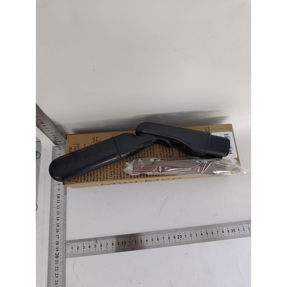 Mop plat cu pulverizare, recipient pentru solutie de suprafete, geamuri, interior auto, maner scurt, usor de utilizat, sistem de stoarcere, 15.5 x 15.5 x 12.5 cm, negru [3]