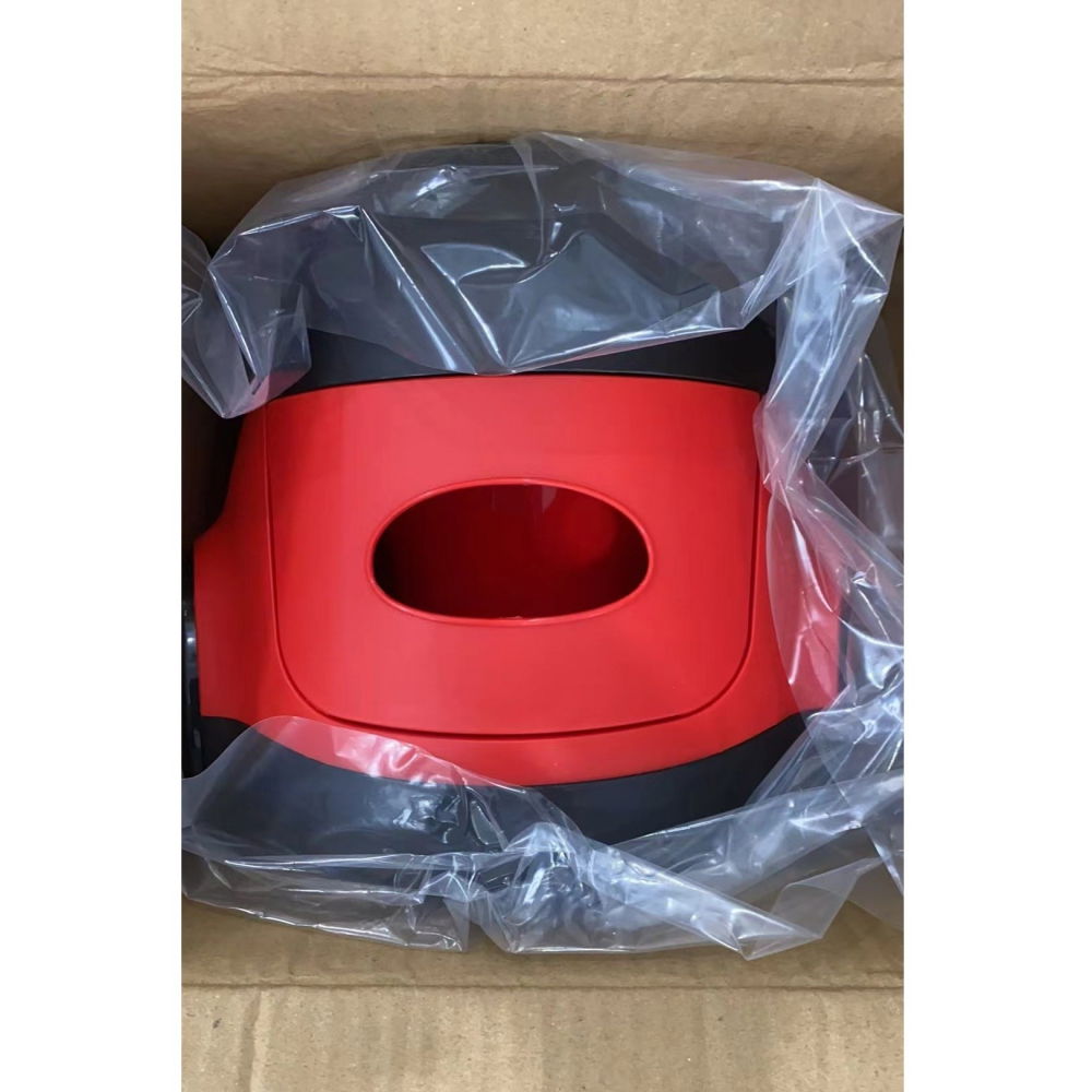 Olita pentru copii, +1an, portabila, design masinuta cu capac, model prietenos, non-toxic, compartiment detasabil, usor de curatat, rosu [9]