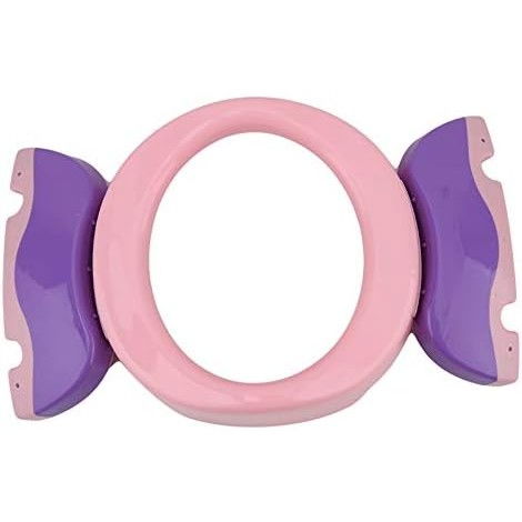 Olita portabila 2 in 1, olita + capac de toaleta, din plastic, diametru 21 cm, roz [3]