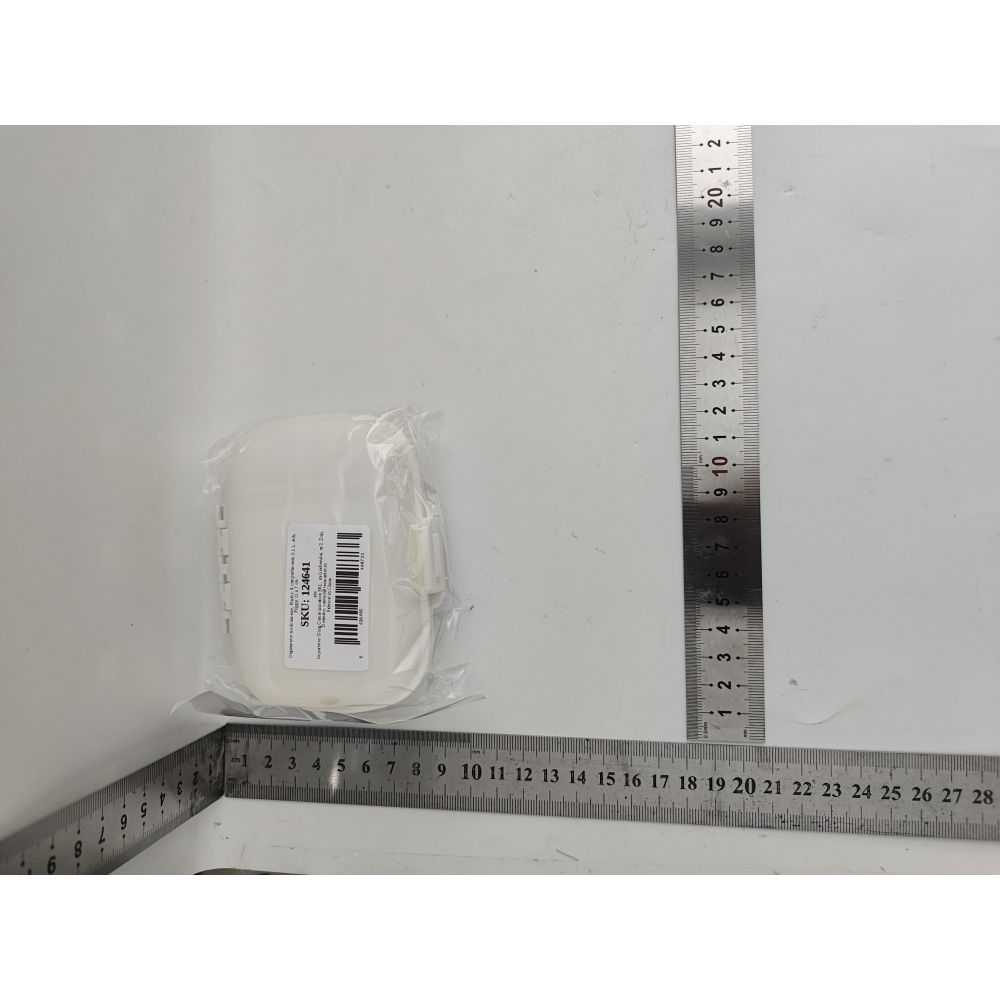 Organizator medicamente, plastic, 8 compartimente, 0.1 l, alb, 11 x 7 cm [4]