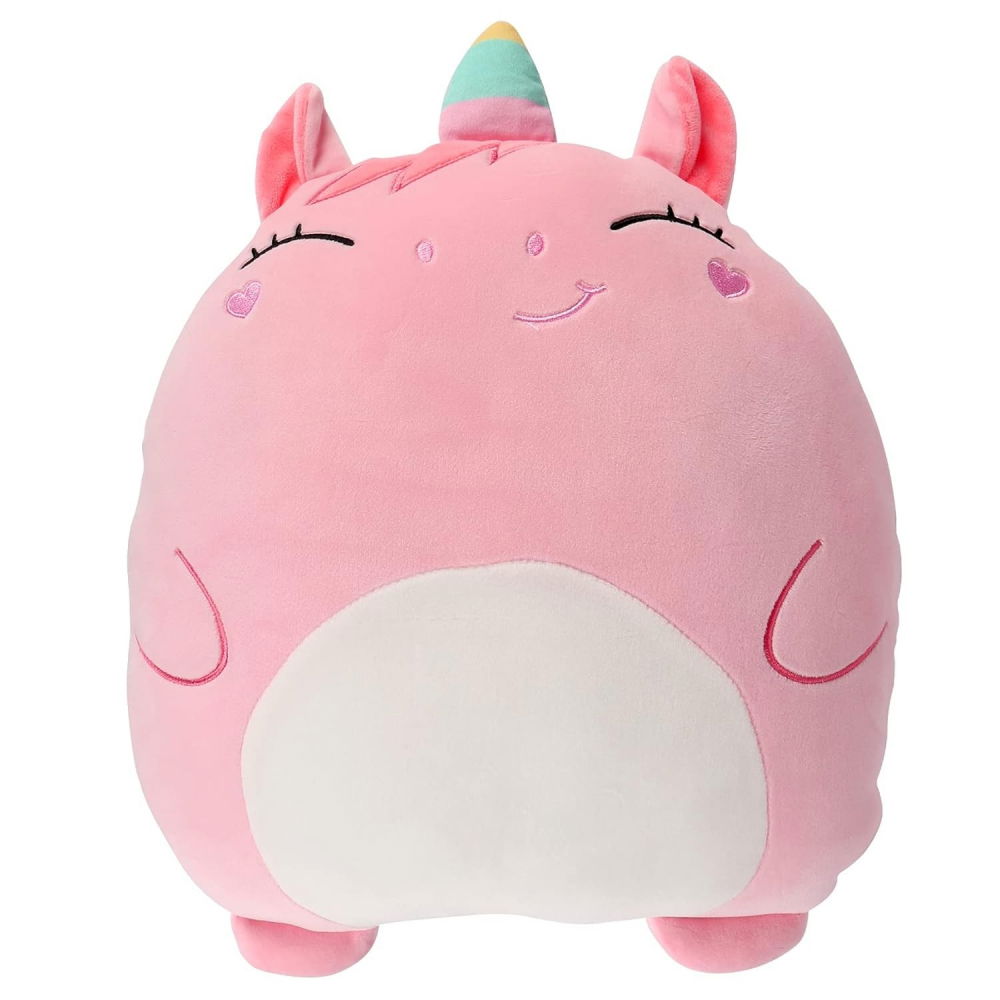 Patura 2in1 pentru pat sau canapea, model jucarie unicorn cu spatiu de depozitare patura, microfibra, 1x1.7 m, roz [5]