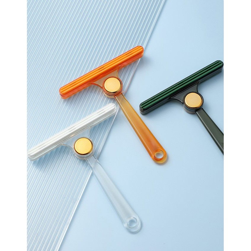 Perie de indepartare a scamelor, pentru haine si par de animale, cu doua fete, manual, multifunctional, 12x14.5 cm, accesoriu pentru casa, alb [5]