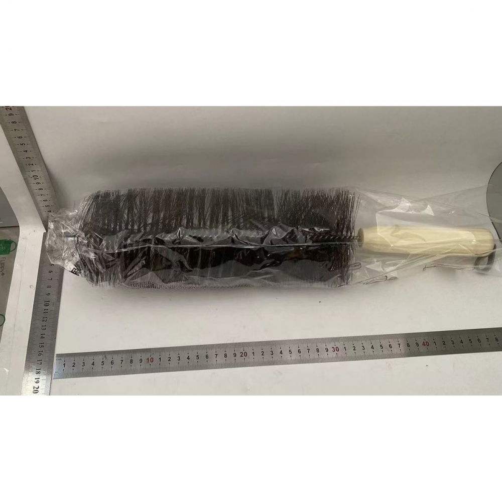 Perie multifunctionala 2in1, de curatare a prafului, 38 x 11 cm, perie si burete, crem [2]