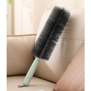 Perie multifunctionala 2in1, de curatare a prafului, 38 x 11 cm, perie si burete, verde [4]