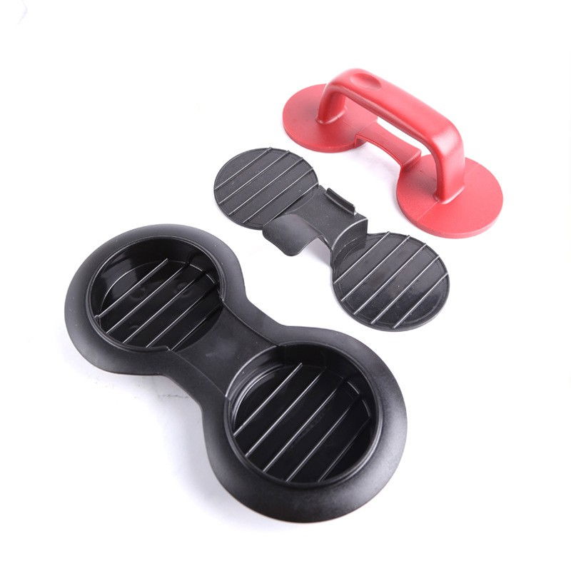 Presa dubla pentru hamburgeri 2 in 1, forma si presa, cu maner, material abs, 20x10 cm, 140 g, negru [3]