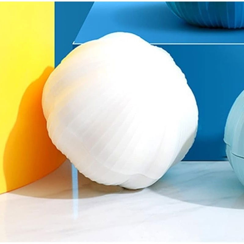 Presa manuala pentru usturoi, model usturoi, 7 x 7.5 cm, din plastic, alb [3]