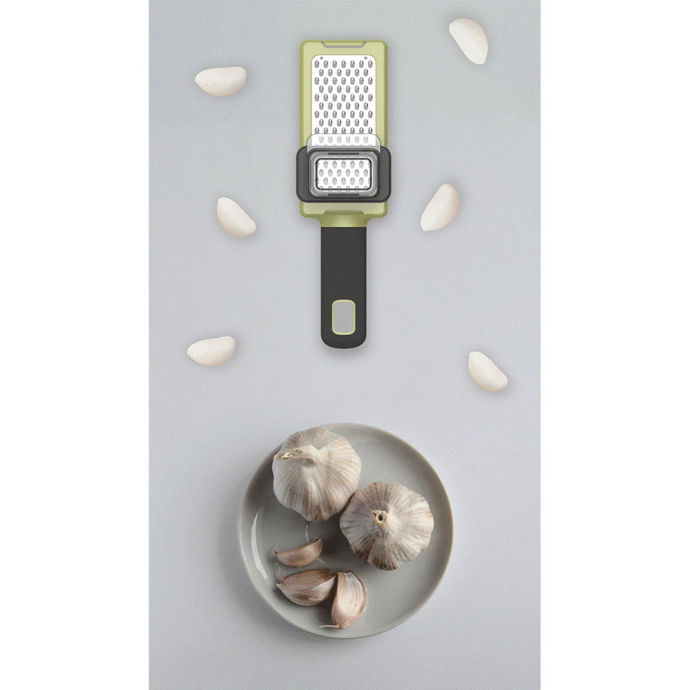 Razatoare multifunctionala, pentru ustuoi, branza, cascaval, 20.3 x 5.8 x 3.3 cm, verde/gri [3]