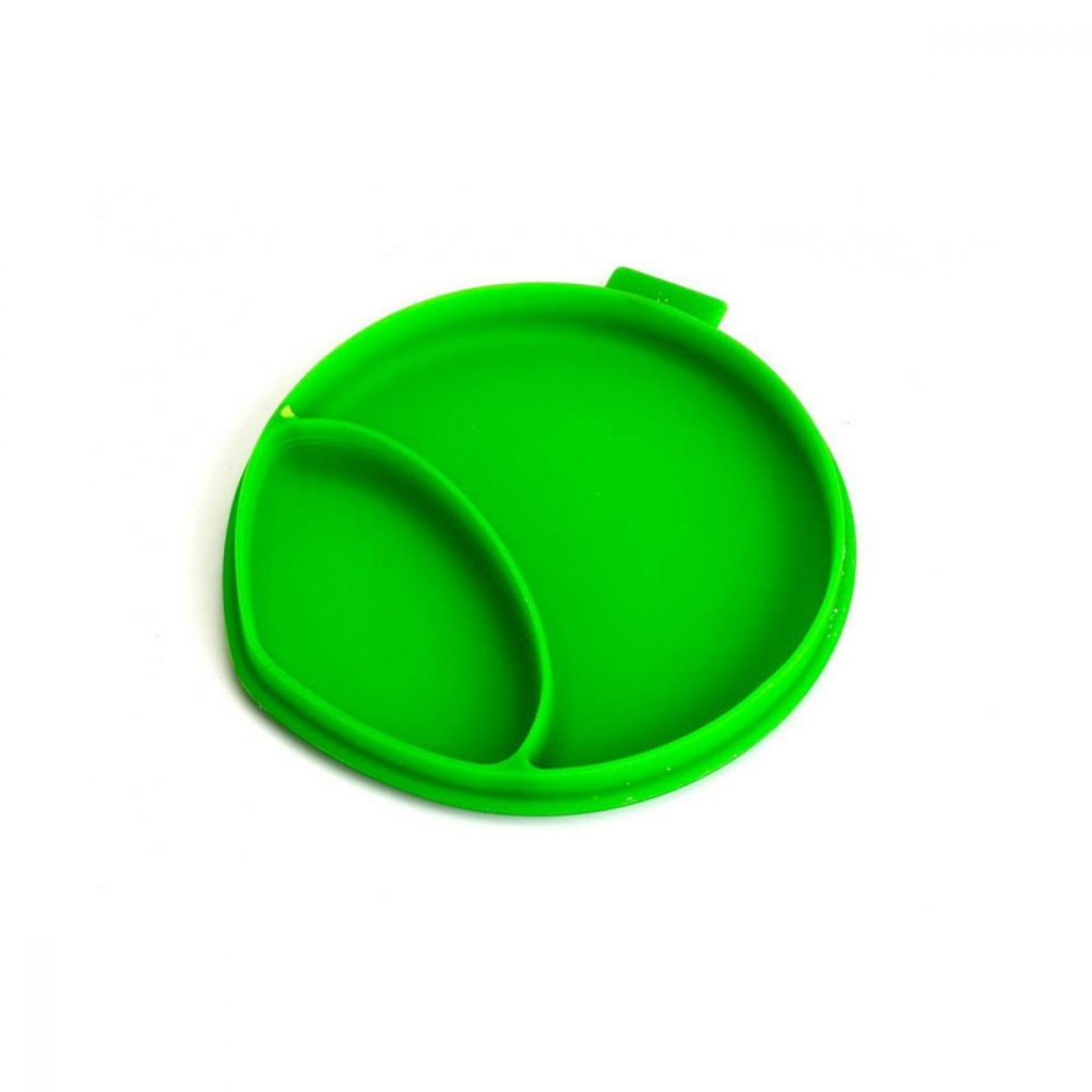 Recipient pentru preparat branza, capac de silicon, cheese maker din plastic, strecuratoare, 17x14.5x12.8 cm, verde [9]