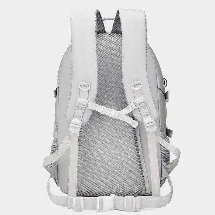 Rucsac multifunctional pentru calatorie, pentru alpinism, voiaj, drumetii, din panza oxford, 34x16x52 cm, alb [8]