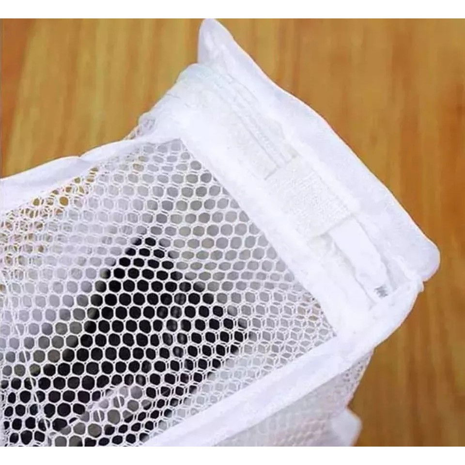 Sac pentru spalare incaltaminte, pentru masina de spalat, 28x24.5x8 cm, alb [5]