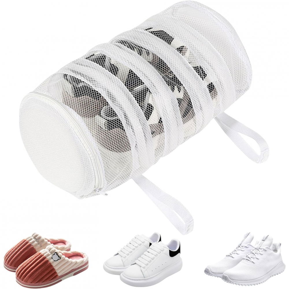Sac pentru spalare incaltaminte, pentru masina de spalat, 40 x 19 cm, alb [5]