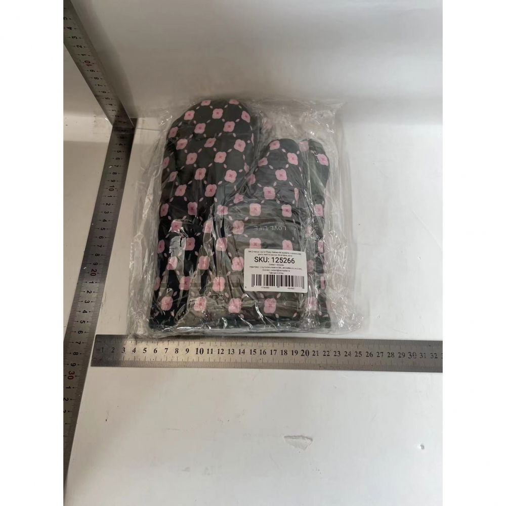 Set 2 manusi cuptor  manusa de bucatarie,  rezistenta 330 grade, textil si cauciuc, 26.5x18 cm, verde [5]