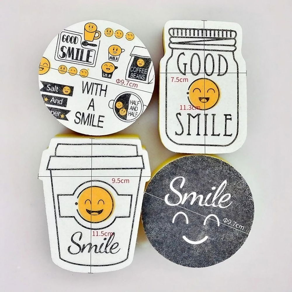 Set 4 bureti de vase  cu tematica funny model 2 [2]