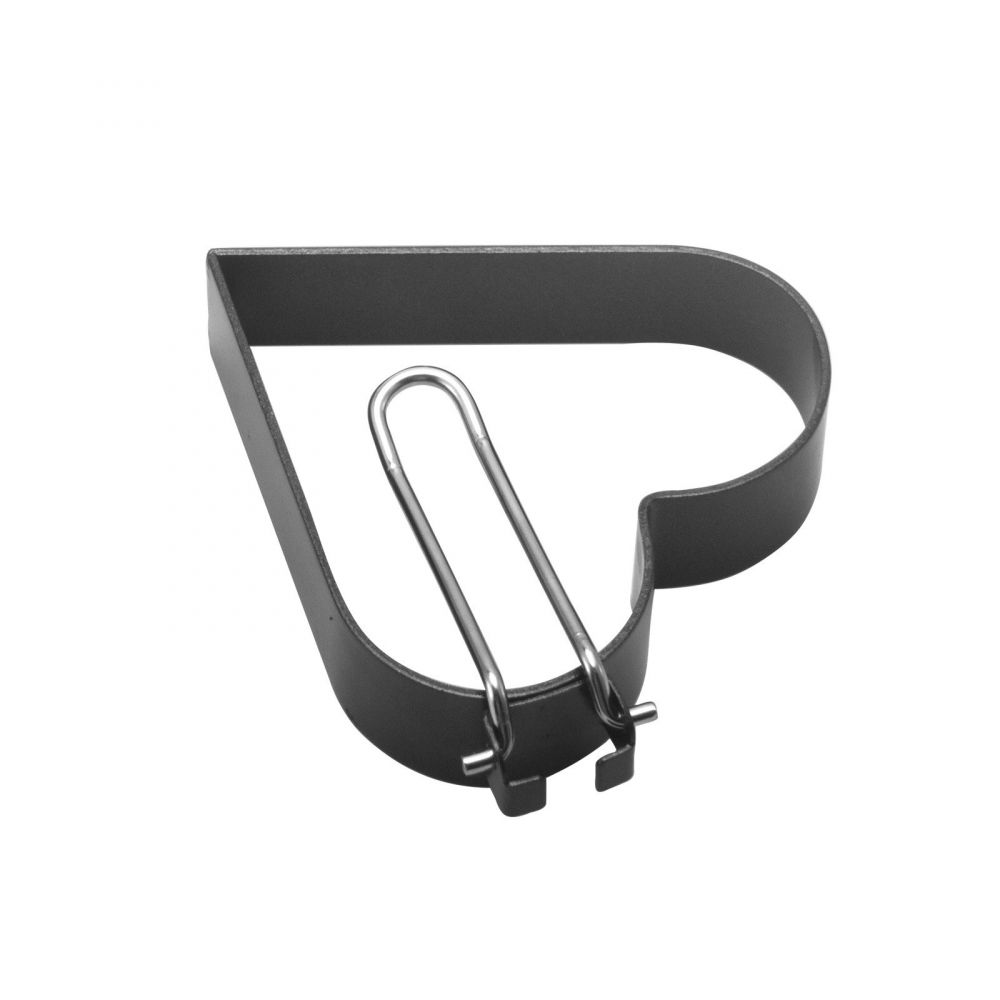 Set 4 forme pentru ou  din otel, strat antiaderent, diametru 7.5 cm, cu maner din abs, negru [2]