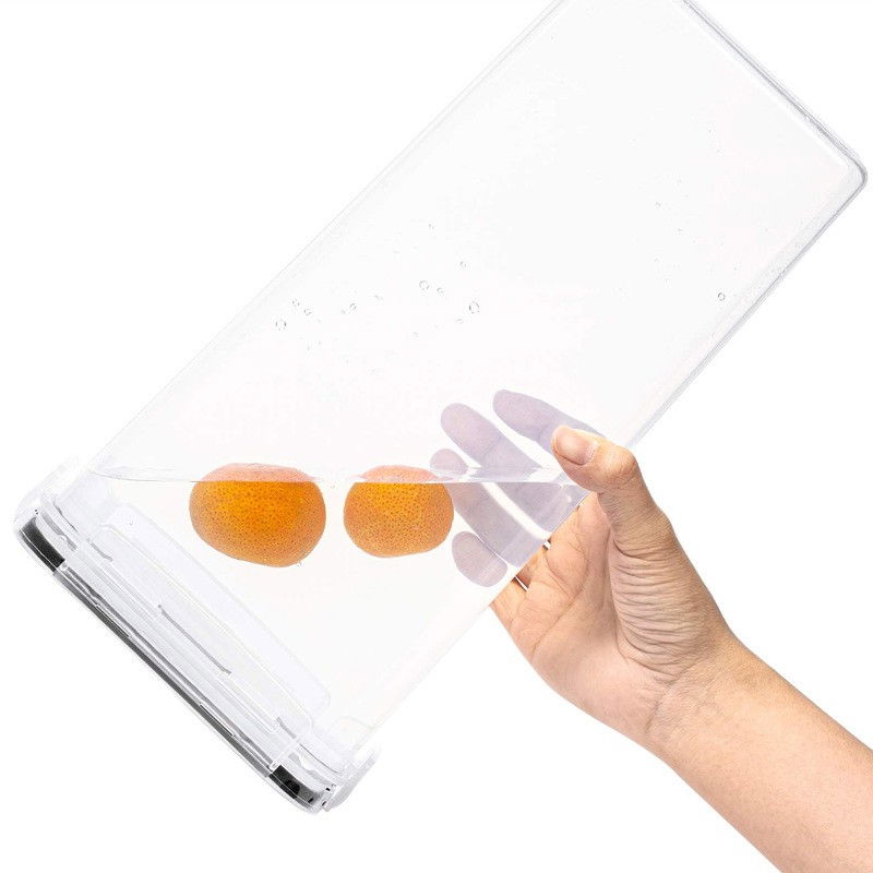 Set 4 recipiente din plastic, pentru alimente/obiecte, inchidere ermetica, 4 x 2.8l, transparent [6]