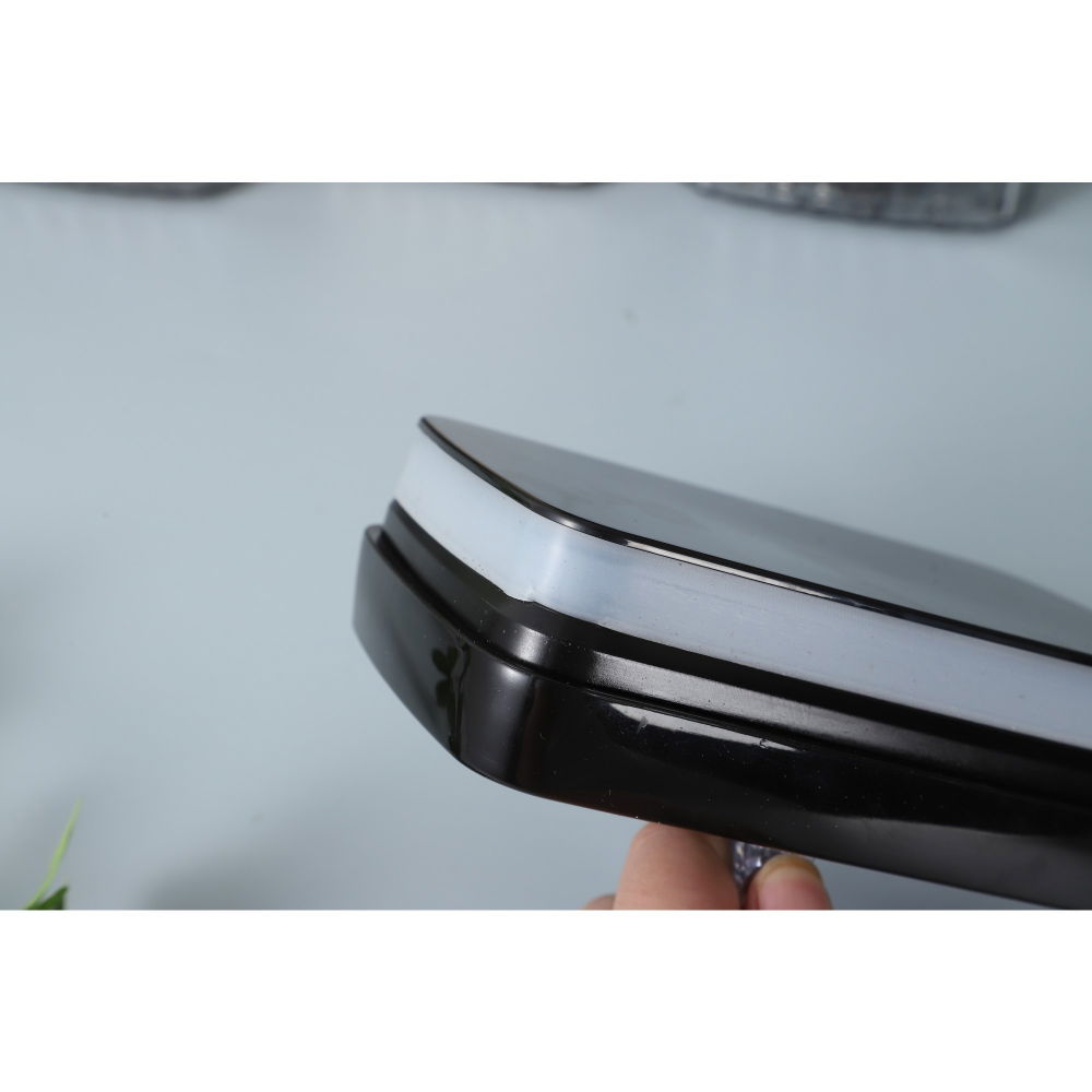 Set 4 recipiente din plastic, pentru alimente/obiecte, inchidere ermetica, textura ondulata, 4 x 3.3 l, transparent [4]