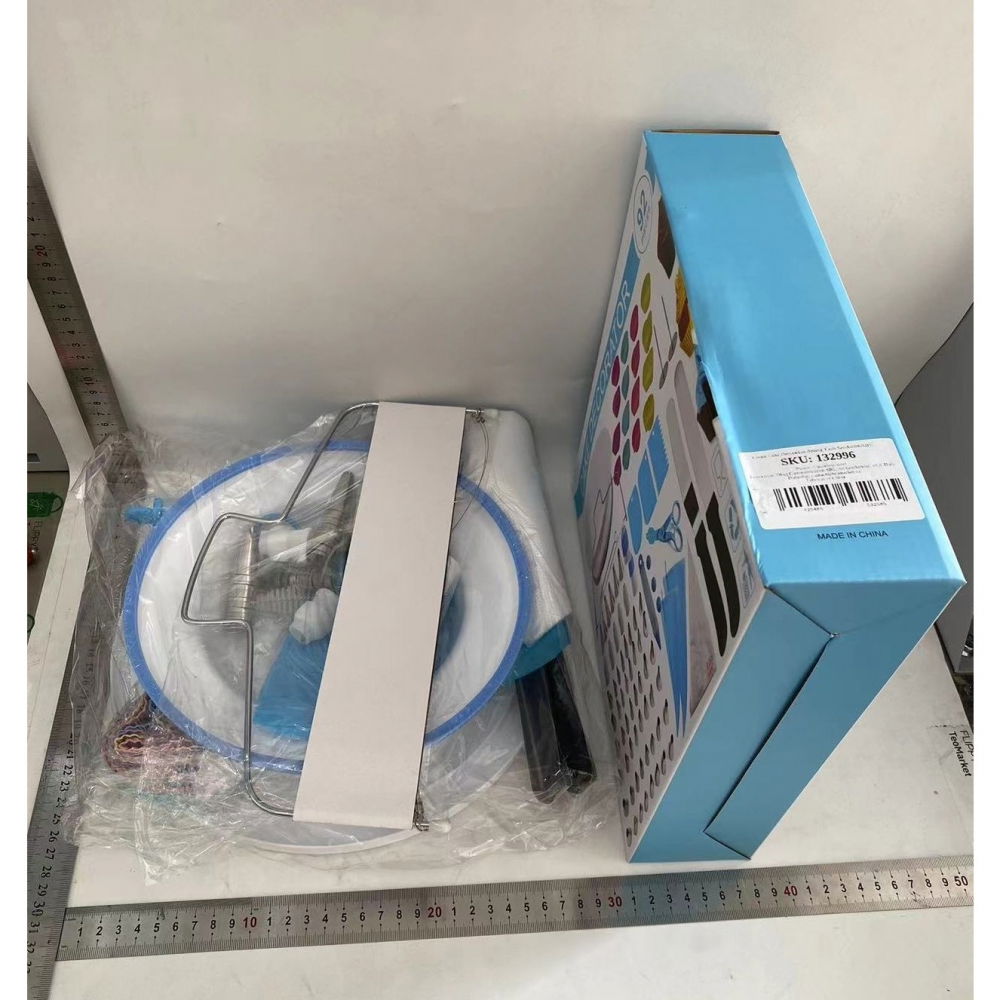 Set 92 piese ustensile pentru ornare prajituri, din plastic si otel inoxidabil, forme briose, multicolor [6]