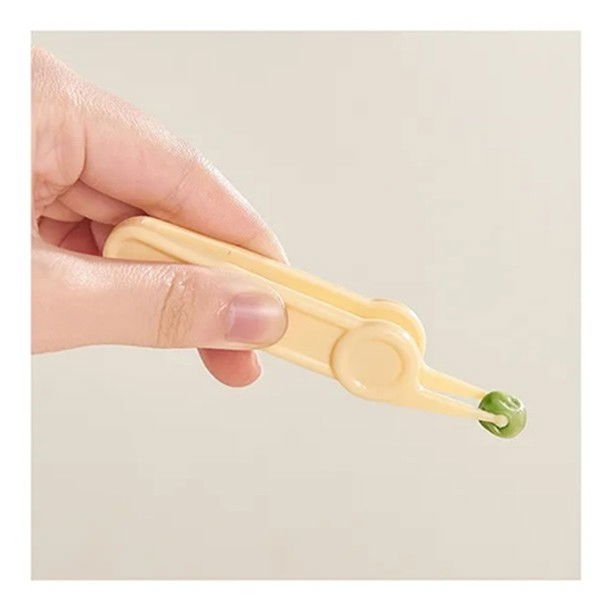 Set ingrijire unghii pentru bebelusi, cutie de depozitare in forma de ursulet, 10 x 9.5 cm, galben [10]