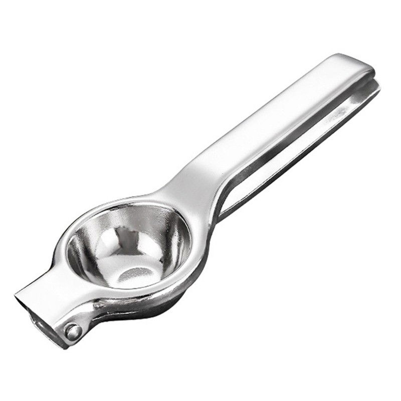 Storcator de citrice manual, storcator de fructe moi, rezistent, usor de folosit si depozitat, durabil, calitativ, 20.5 x 7cm, inox, argintiu [1]