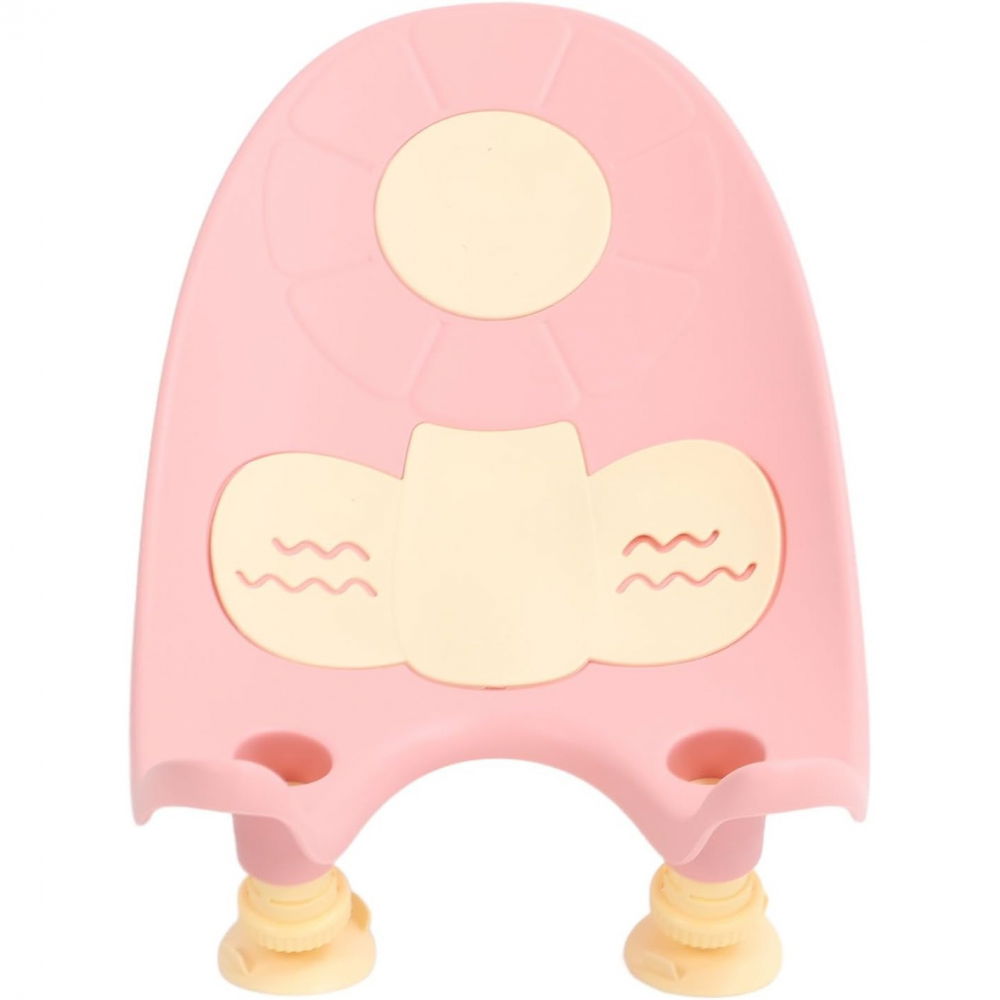 Suport de baie bebelusi, 0-12 luni, montare pe chiuveta/lavoar/cada, ventuze antiderapante cu intaltime reglabila, 50 x 24 x 12.5 cm, roz [7]