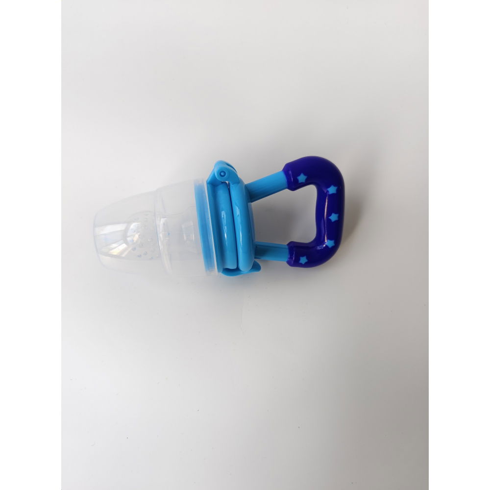 Suzeta pentru diversificarea alimentatiei/dentitie  potrivit pentru fructe si piure proaspat, albastru, fara bpa [7]