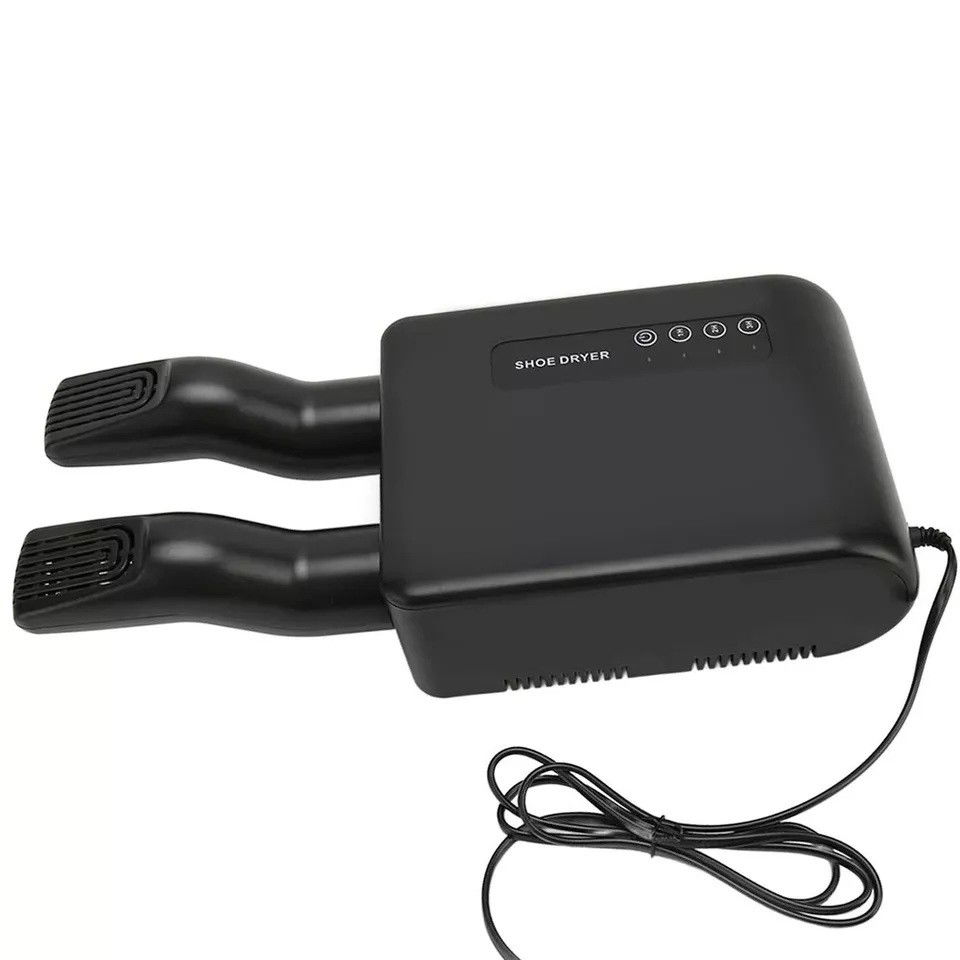 Uscator de pantofi, functie de uscare, dezinfectie, dezodorizare, montaj pe perete fara perforare, din pvc, silentios, timer, negru [3]