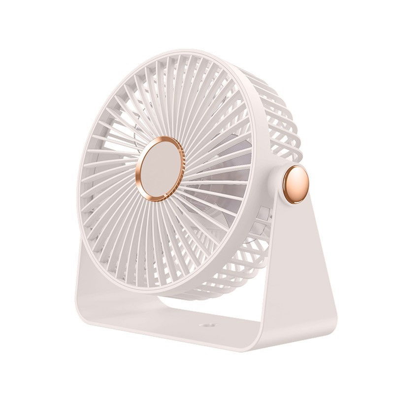 Ventilator 2in1, de masa/de perete, incarcare usb, 3.7 v, 4.5 w, 1200 mah, 17.5 x 17 x 7.6 cm, alb [5]