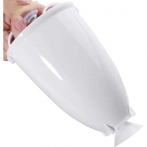 Accesoriu de bucatarie pentru gogosi, dozator pentru aluat, dispozitiv manual, forma de gogosi, pentru gatit, 18x10x10 cm, alb [4]