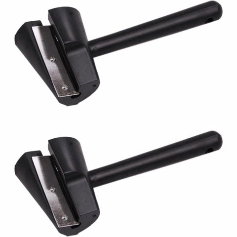 Accesoriu pentru taiat in forma de spirala, multifunctional pentru legume, cutit pentru spirale, 16x5.5 cm, negru [5]