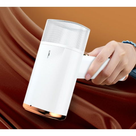 Aparat de calcat vertical portabil cu abur, putere 1000w, rezervor de 100 ml, priza, functie anti calcar si auto curatare, pliabil, 15x17x7.5 cm, alb [9]