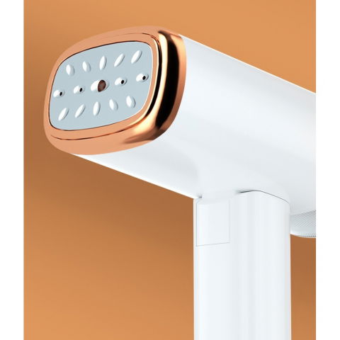 Aparat de calcat vertical portabil cu abur, putere 1000w, rezervor de 100 ml, priza, functie anti calcar si auto curatare, pliabil, 15x17x7.5 cm, alb [6]