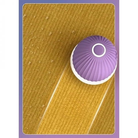 Aparat de scame 2 in 1, curatare haine si lampa de veghe, 3 trepte, incarcare tip c, 4 w, 9 x 10 cm, mov [2]