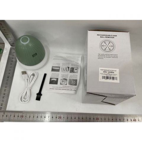 Aparat de scame 2 in 1, curatare haine si lampa de veghe, 3 trepte, incarcare tip c, 4 w, 9 x 10 cm, verde [2]