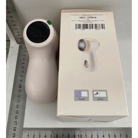 Aparat electric de curatat scame 2in1, indepartare scame si aspirare, 15 x 8.5 cm, din abs si otel inoxidabil, incarcare usb tip c, bej [1]