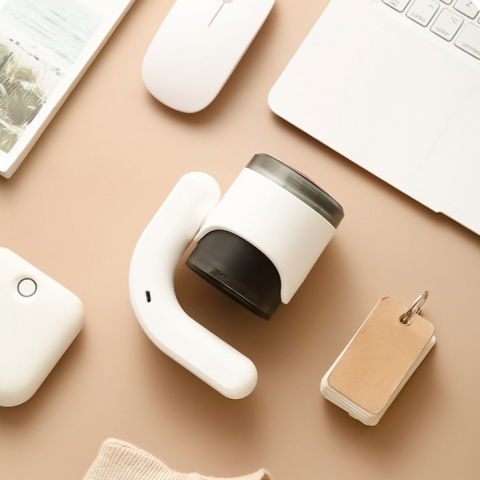 Aparat pentru curatat scame, par si praf, cu led, pentru diferite tipuri de material, cu lame din otel inoxidabil, compartiment de depozitare, maner reglabil, 11x10.5x8.7 cm, alb [13]