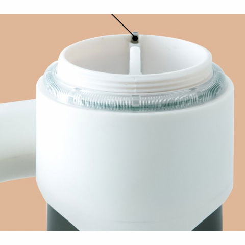 Aparat pentru curatat scame, par si praf, cu led, pentru diferite tipuri de material, cu lame din otel inoxidabil, compartiment de depozitare, maner reglabil, 11x10.5x8.7 cm, alb [10]