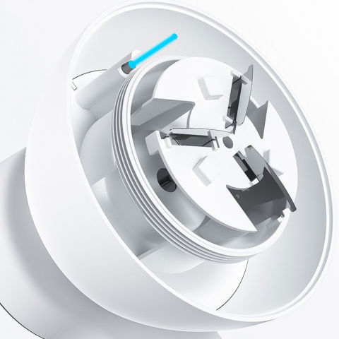 Aparat pentru curatat scame, par si praf, pentru diferite tipuri de material, cu lame din otel inoxidabil, incarcare prin usb type-c, cu perie de curatare si cablu usb incluse, alb, 20 x 8.8 x 8.5 cm [6]