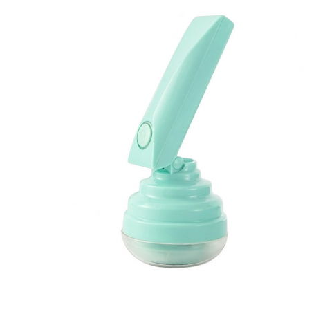 Îngrijire şi confort acasă - Aparat pentru curatat scame, par si praf, trimmer pentru diferite tipuri de material, cu lame din otel inoxidabil, maner flexibil, incarcare prin usb, 13x8 cm, verde