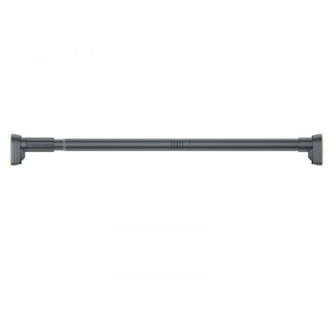 Accesorii ingrijire casa - Bara telescopica multifunctionala, din otel inoxidabil si abs, utilizare universala, extensie 220 - 240 cm, fara perforare perete, gri