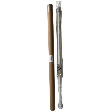 Bara telescopica multifunctionala, din otel inoxidabil, utilizare universala, retractabila 107 - 195 cm, fara perforare perete, alb [1]