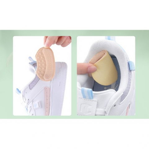 Branturi pentru incaltaminte, din spuma, universal, protectie calcai, reglare numar, 6 mm grosime, adeziv, bej [4]