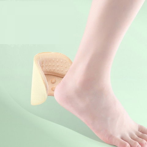 Branturi pentru incaltaminte, din spuma, universal, protectie calcai, reglare numar, 6 mm grosime, adeziv, bej [3]