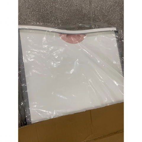 Cada pliabila pentru baie, din pp+tpe, pentru copii +6 luni, model ursulet, scaun de interior, detasabil, 82 x 50 x 54 cm, roz [3]