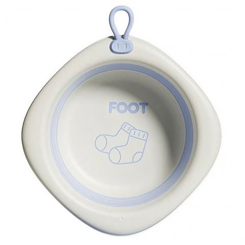 Igienă, baie și accesorii bebeluși şi copii - Cada pliabila pentru baie pentru copii, cadita pentru bebelusi, model romb pentru picioare, mov, 31.5x31.5x3.5 cm, 3l