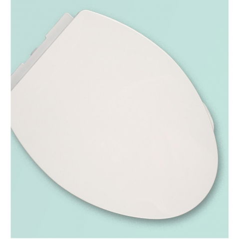 Capac de toaleta cu reductie 3 in 1, pentru copii +3 ani si adulti, coborare lenta si silentioasa, instalare usoara, din pp5 , in forma de v, alb/roz [2]