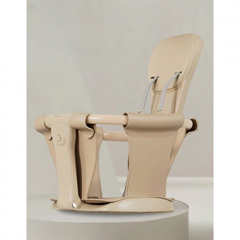 Carucior pliabil, 1-3 ani, reversibil, 4 roti, parasolar, din aliaj de aluminiu + plastic + textil, 52 x 42 x 90 cm, bej [1]