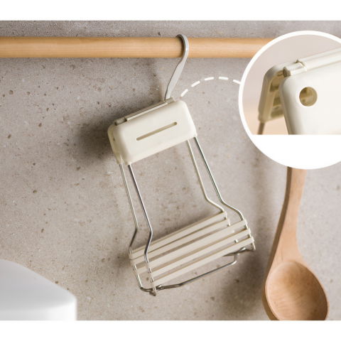 Clema pentru boluri, anti-alunecare, din silicon, de uz casnic, rezistent la temperaturi inalte, 17.6x11.5x5.15cm, gri [2]