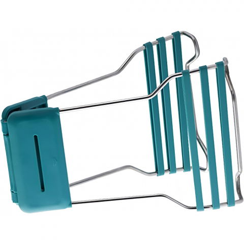 Clema pentru boluri, anti-alunecare, din silicon, de uz casnic, rezistent la temperaturi inalte, 17.6x11.5x5.15cm, verde [6]