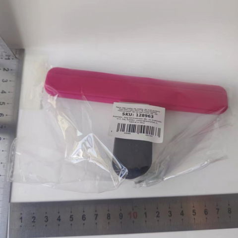 Cleste multifunctional pentru sigilarea pungilor, din plastic, mentine alimentele proaspete, 15x7.5 cm, roz [2]